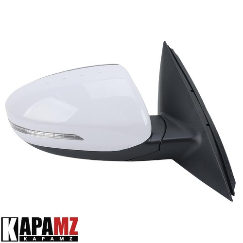 Espejo retrovisor lateral izquierdo y derecho para Kia Optima 2014-2015 con señal térmica 6 pines blanco - Imagen 5 de 14