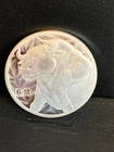 BULL AND BEAR MARKET BU 1/2 oz .999 FINE Silver Bullion Round GSM Wall Street