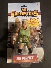 WWF Superstars Mr. Perfect Figure with Fabric Ring Gear