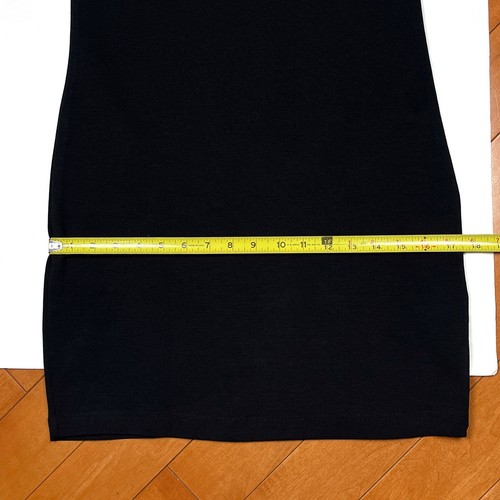NWT Calvin Klein Black Mock Neck Mini Midi Sheath Dress Size Small New With Tags - Picture 11 of 15