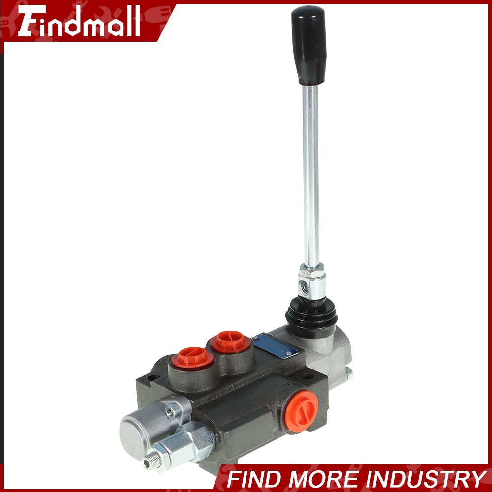 Findmall 1 Spool Hydraulic Directional Control Valve 13 GPM BSPP/Conversion Plug