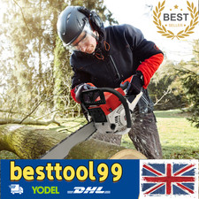 52cc Petrol Chainsaw Gasoline Chainsaw W/ tool Bag For Cutting Wood 2000w