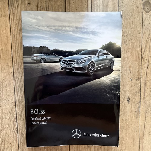 13-16 MERCEDES E CLASS COUPE / CABRIOLET OWNERS HANDBOOK MANUAL PACK 2015 R18678 - Bild 2 von 23