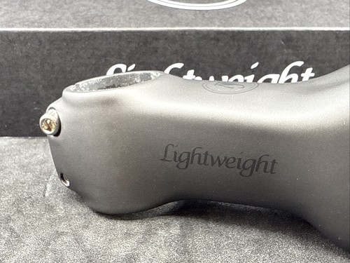 Lightweight GERMANY Bügelhalter SCHWARZ ED 90mm Carbon Fiber 1-1/8" Stem - Picture 3 of 8