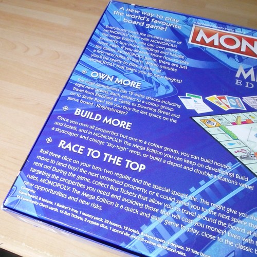 Monopoly The Mega Edition Board Game 2012 100% Complete - Picture 11 of 11