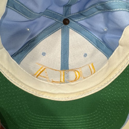 De colección Años 90 The Game UCLA Barra Dividida Ajustable Snap Back Sombrero Unisex Bebé Azul - Imagen 8 de 8