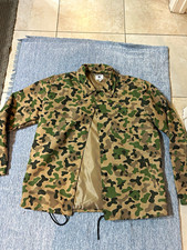 Men's Camouflage Jacket Green Brown Black Regular Fit Outerwear Coat