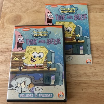 Sponge Bob Square Pants Nickelodeon: Tide and Seek (DVD, 2003) 10 Episodes