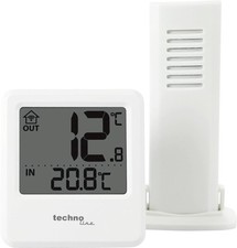 Technoline Thermometer innen außen WS 9114  Digital Funk 0,7 x 1,47 x 0,65 cm