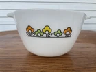 Vintage Anchor Hocking Fire King Summerfield Flower Mixing Bowl