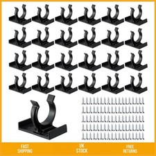 Robust Kitchen Plinth Leg Kickboard Clips with Screws for Secure DIY 25 Pcs