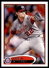 2012 Topps Drew Storen Baseball Cards #285