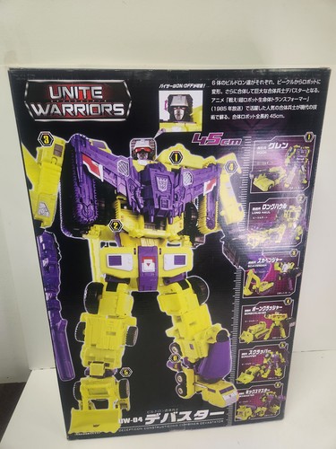Takara Tomy Transformers Unite Warriors UW-04 Devaster Figure DNA Design DK-01 - Picture 5 of 6