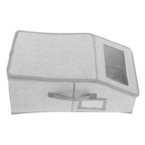 Hat Container Storage Box with Lid Baseball Case Foldable Organizer - Bild 4 von 12