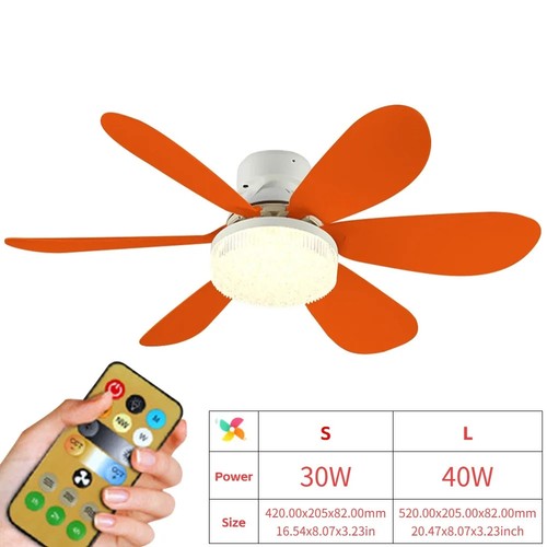 Socket Fan Lamp E26/E27 Base Wireless Remote Control LED Bulb Ceiling Fan Replac - Picture 11 of 16
