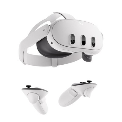 Meta Quest 3 Virtual Reality Headset 512GB 4K Ultra HD Gaming Accessory & Bag