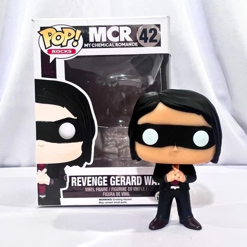 Funko Pop! Rocks MCR Revenge Gerard Way #42 Vinyl Figure Hot Topic w/ Box