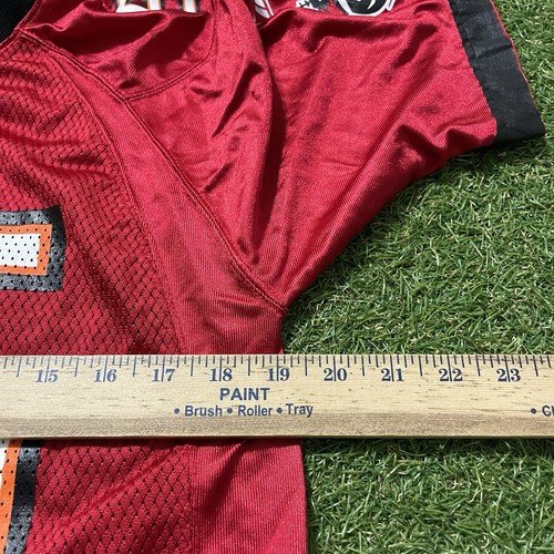 Tampa Bay Buccaneers Jersey Youth Large L Red NFL Football Derrick Brooks Reebok - Picture 6 of 7