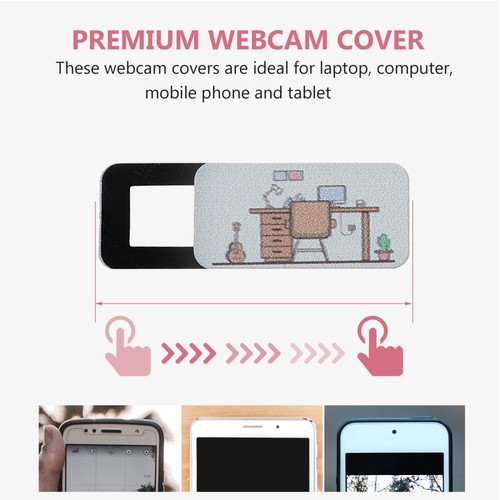 4 Pcs Privatsphäre Cover Set Laptop-Kamera-Abdeckfolie Kameraabdeckung Für - Bild 8 von 12