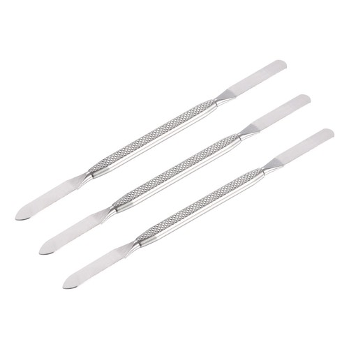 3pcs Metal Spudger Mini Crowbar Flat Head Pry Bar Opening Tools 4.5x0.25"