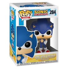 Funko POP! Games Sonic the Hedgehog Sonic With Emerald - Sonic the Hedgehog - Co