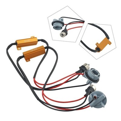 2 Stück BA15S P21W 1156 LED Glühbirne Canbus Fehler Canceler Lastwiderstand De