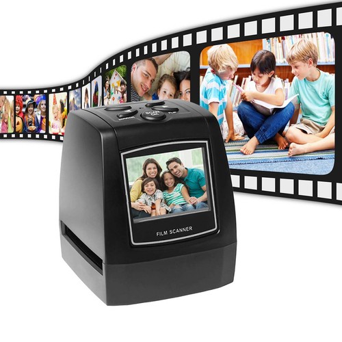 Film Scanner 2.36in TFT LCD 5MP JPEG Preview Playback Editing CMOS Slide Scan FY - Afbeelding 17 van 22