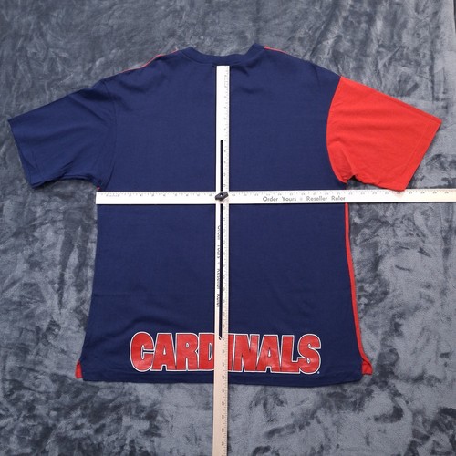 Vtg 1994 St Louis Cardinals T-Shirt XL Red Blue MLB Henry Aaron Single Stitch - Picture 10 of 12