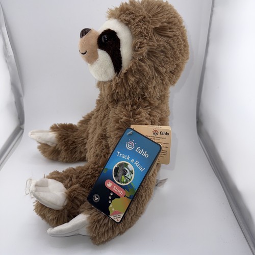 Peluche inseguimento e conservazione animali, bradipo. NUOVO - Foto 2 di 9