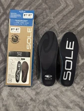 SOLE Active Thick Plantar Fasciitis Insoles Sz 5 Men & Sz 7 Women Arch Support