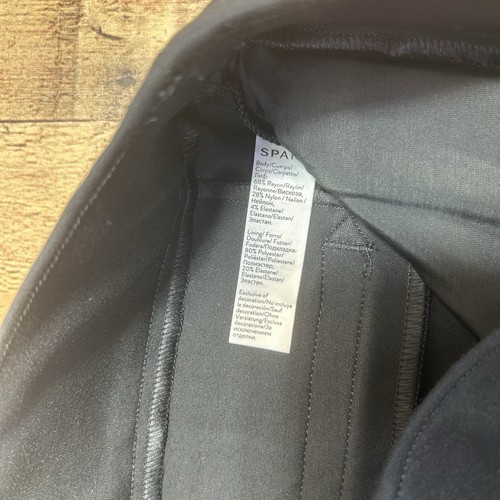 SPANX Ponte Ankle Skinny Sequin Tuxedo Stripe Classic Black Size Medium NWT - Bild 5 von 13