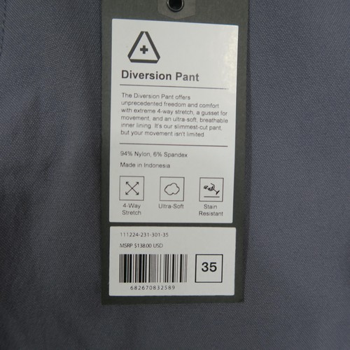 Neu mit Etikett Westernhose Herren 35 blau Diversion schmale Passform Stretch-Chino 35 x 32 - Bild 3 von 13