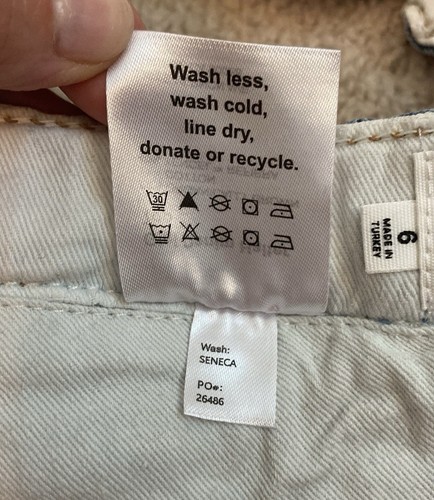 Reformation Jeans Women's Gigi Denim Crop Halter Top Size 6 - Picture 11 of 13