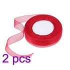  2 Pieces Dekorationsband Bänder Zum Basteln Packband Dekoratives