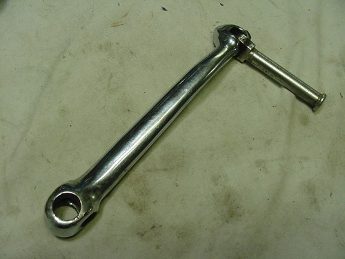 BSA A65 A50 B44 B50 B25 A75 A10 A7 KICK START LEVER PART # 57-2763 FAIR CHROME C - Picture 1 of 3