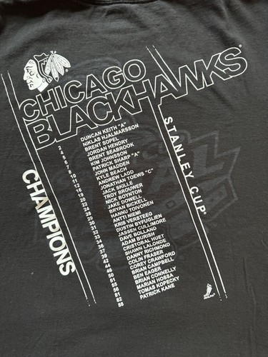 2010 Reebok NHL Stanley Cup Champions Chicago Blackhawks shirt - Picture 5 of 5