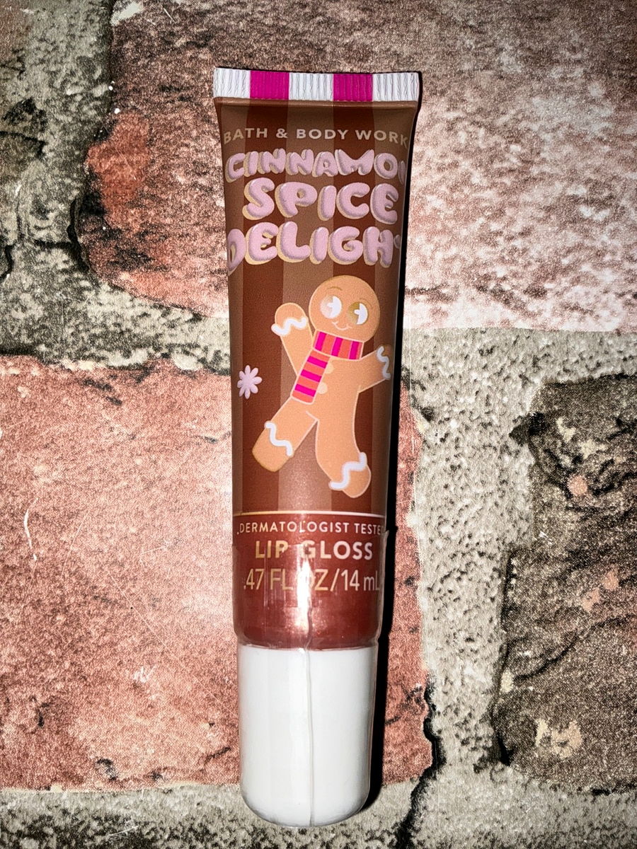Bath & Body Works Cinnamon Spice Delight Lip Gloss Deliciously