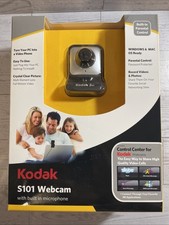 New Sealed Kodak S101 USB Webcam Built in Microphone Windows And Mac OS Ready