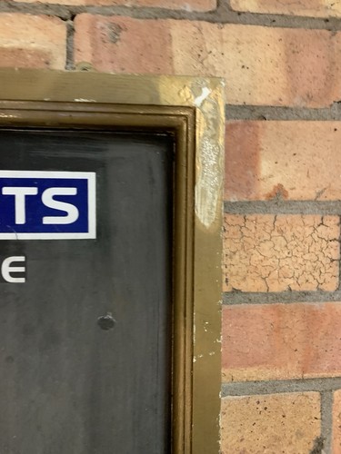 Ex Pub Sky Sport Display Kreidetafel im Vintage Holzrahmen ManCave Bar selten - Bild 10 von 13