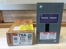 Square D  HOM2-4L70F 70 Amp 120/240V Indoor Load Center 2-Spaces 4-Circuits