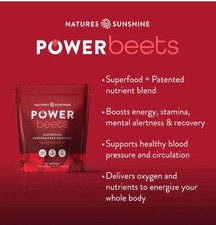 Nature's Sunshine Power Beets    Nahrungsergänzungsmittel , 210g