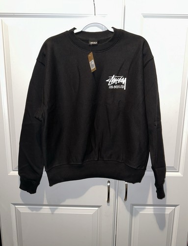 Stussy Stock Los Angeles Rundhalsausschnitt - klein - schwarz - neu mit Etikett - Bild 2 von 7