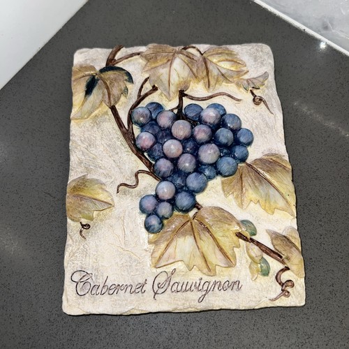 Placa colgante de pared 3D arte Cheri Blum/Pinot Gris Chardonnay/Cabernet Sawignon - Imagen 2 de 7