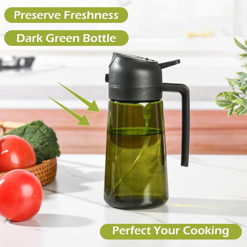 Kitchen Maiden 2 in 1 Oil Dispenser, Kitchenmaiden 2-In-1 Oil Dispenser and Oil - Picture 7 of 12