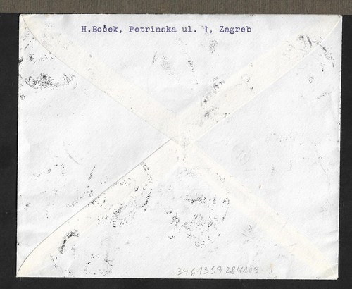 CROATIA LOCAL PROVISORIUM I ISSUES ON COVER 1942 - 第 2/2 張圖片