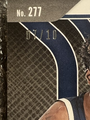 2020-21 Prizm Jaden Mcdaniels /10 GOLD SHIMMER FOTL SSP Rookie Rc 277 high end - Picture 2 of 6