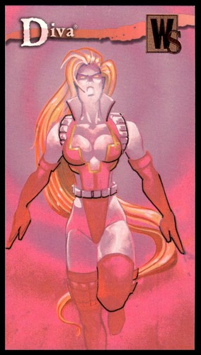 Cómics Wildstorm Gallery #17 1995 Diva StormWatch Widevision tarjeta alta imagen - Imagen 1 de 2