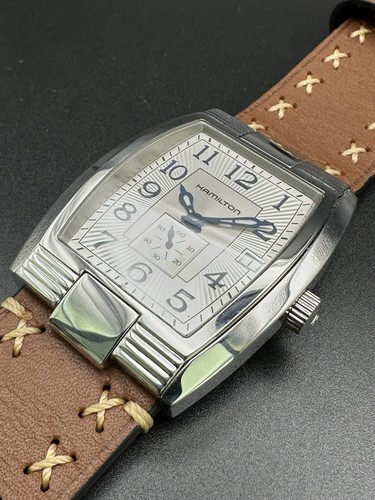 HAMILTON MOUNT VERNON H295150 Herren Automatik Silber 51mm X 37mm Analog XLNT!! - Bild 6 von 14