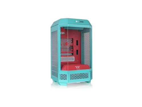 Thermaltake Tower 250 mITX Minitower; 2x120mm CT Lüfter inklusive; 360mm Radiator - Bild 1 von 5