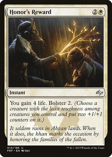 Honor's Reward [Fate Reforged] (FRF 14) Near Mint - Picture 1 of 1
